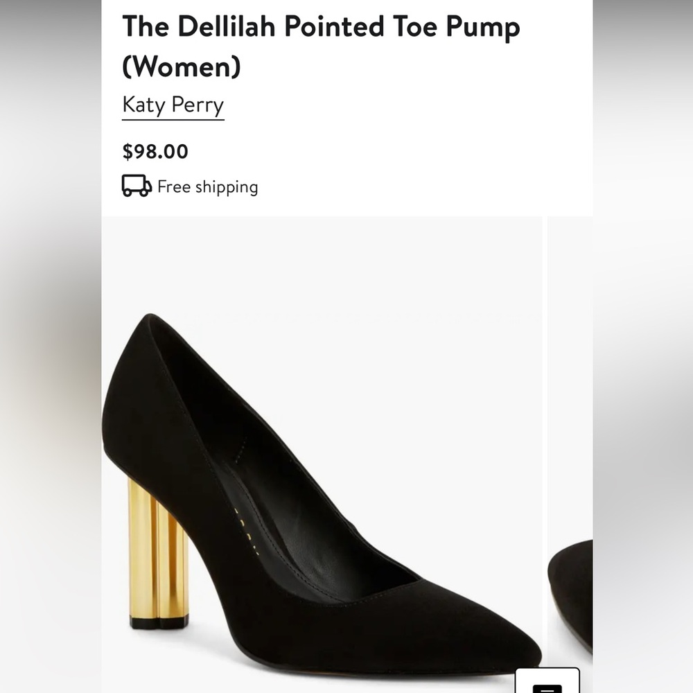 The Dellilah Pointed Toe Pump (Katy Perry brand) - never worn